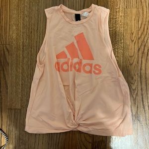 Adidas twist tank top